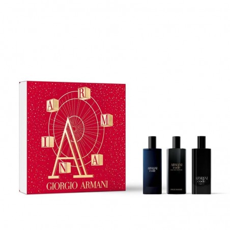 Giorgio Armani Code Set Regalo 15ml Code EDT + 15ml Code EDP + 15ml Code Parfum