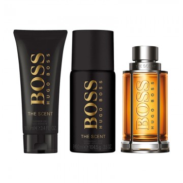 Hugo Boss Boss The Scent Set Regalo 100ml EDT + 100ml Gel Doccia + 150ml Deodorant Spray