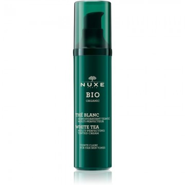Nuxe Bio Organic White Tea Multi-Perfecting Tinted Face Cream 50ml - Fair Skin Tones